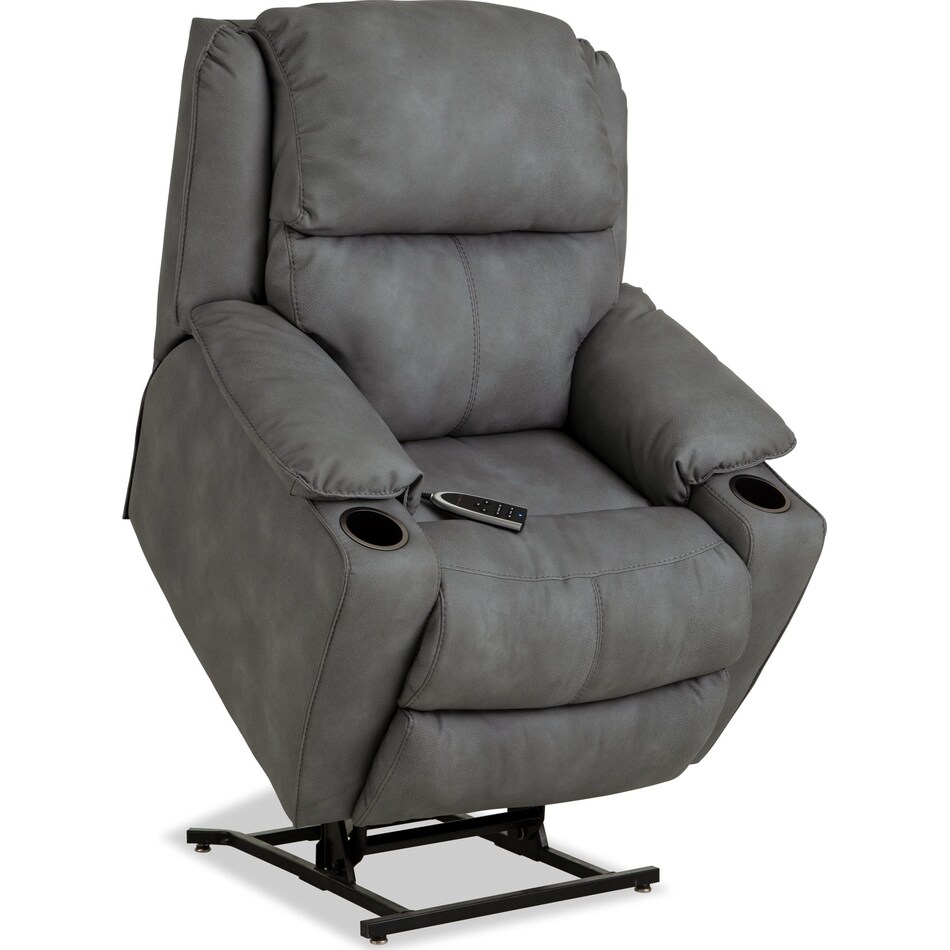 sylvester grey lift recliner