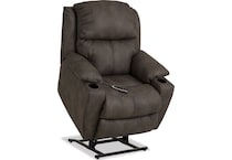 sylvester pewter lift recliner   