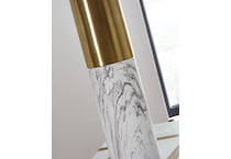 table lamp set of  gold finish white floor lamp   