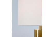 table lamp set of  gold finish white floor lamp   