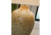 table lamp set of  tan black lamp pair   