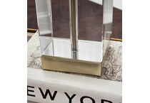 table lamp clear gold finish table lamp   