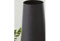 table top antique brown vase   