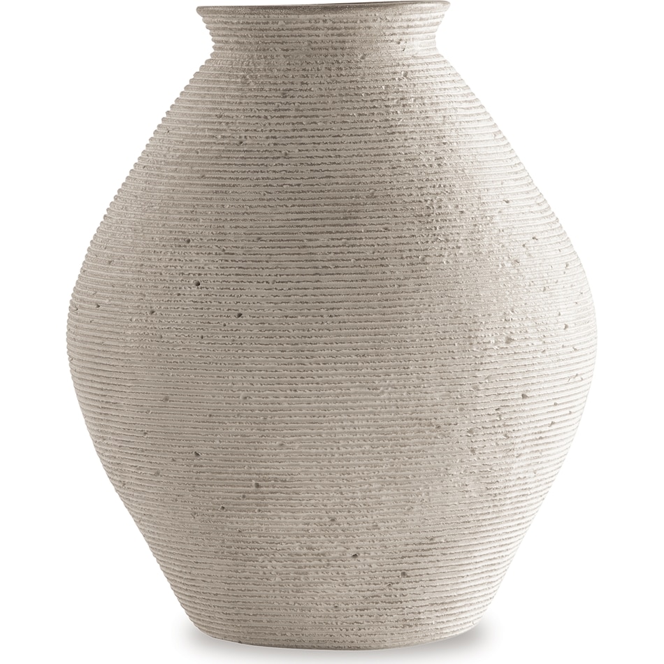 table top antique tan vase   