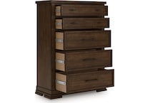 taffenbrook brown chest   