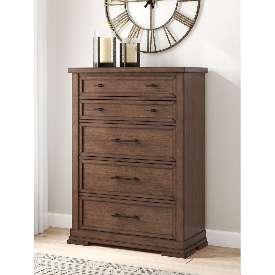 taffenbrook brown chest   