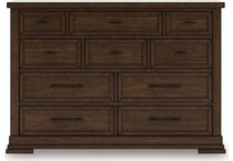 taffenbrook brown dresser   