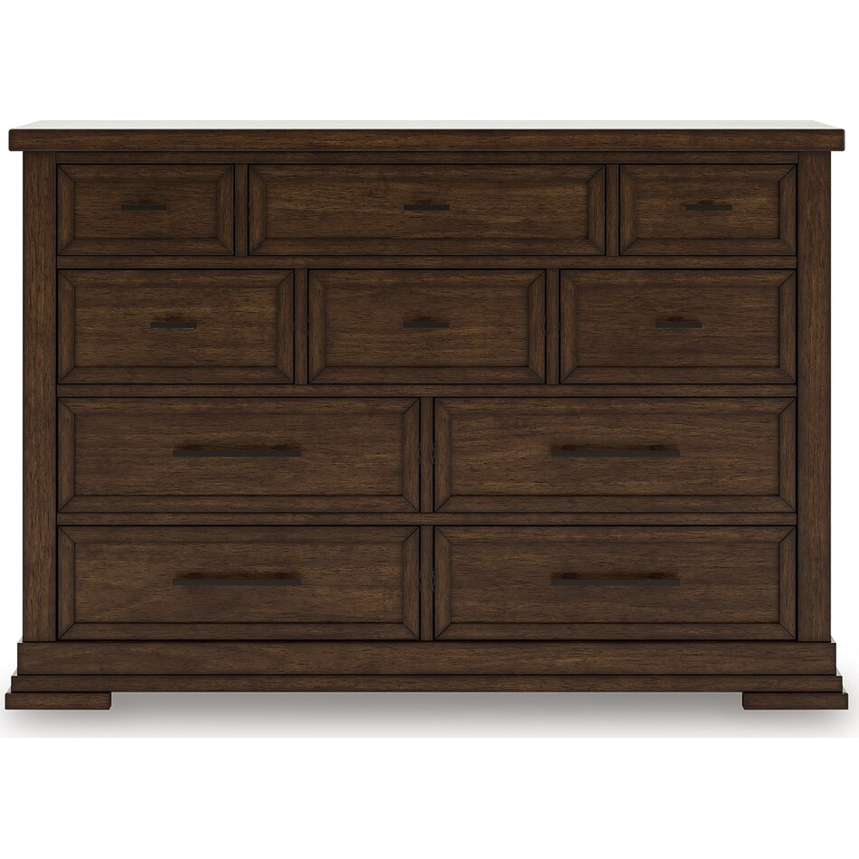 taffenbrook brown dresser   