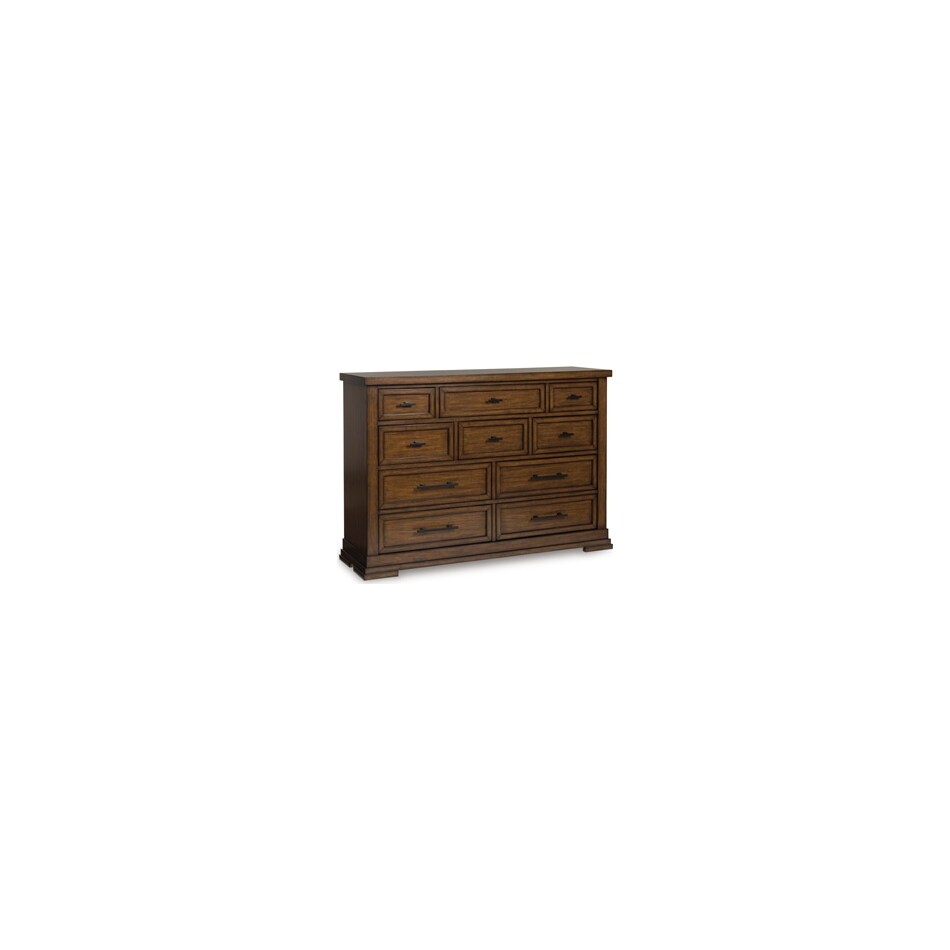 taffenbrook brown dresser   