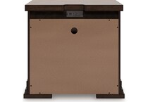 taffenbrook brown nightstand   