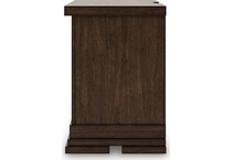 taffenbrook brown nightstand   