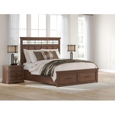 TAFFENBROOK PANEL STORAGE BED