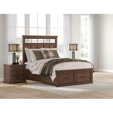 TAFFENBROOK PANEL STORAGE BED