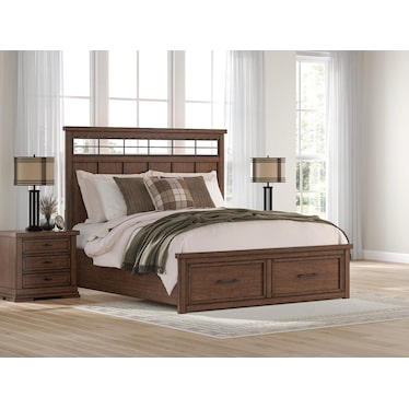 TAFFENBROOK PANEL STORAGE BED