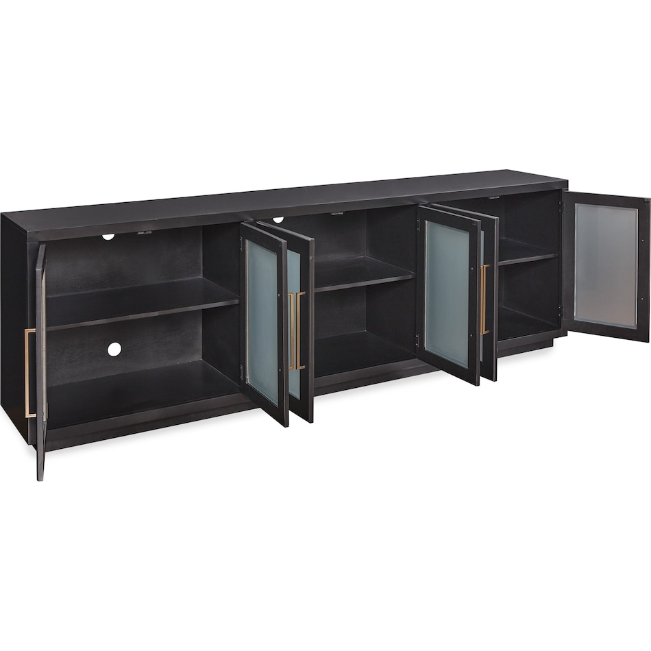 tahlia  black console   