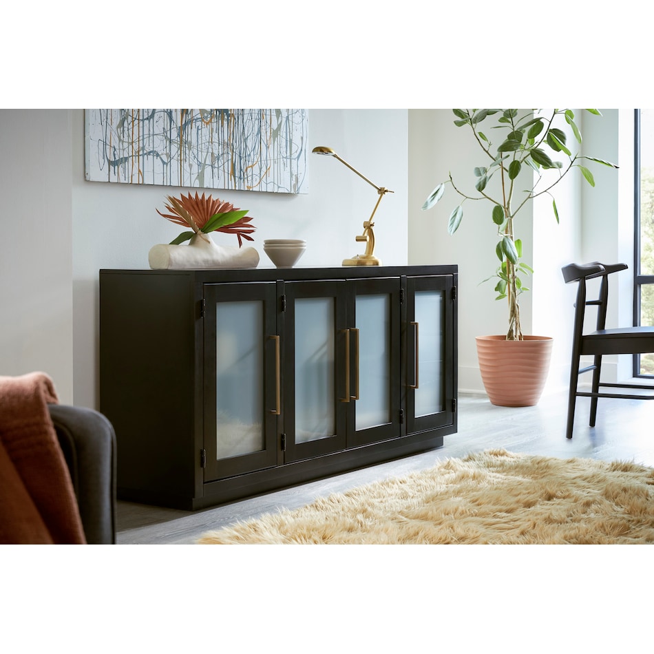 tahlia  black console   