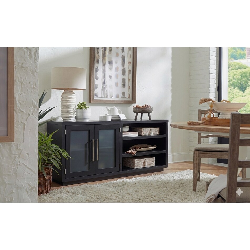 tahlia  black console   