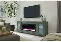 tahlia  malta blue fireplace insert   