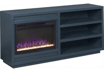 tahlia  malta blue fireplace insert   