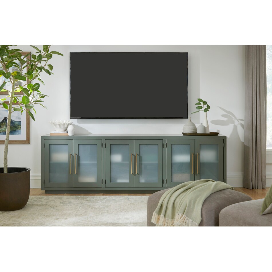 tahlia  sage green console   