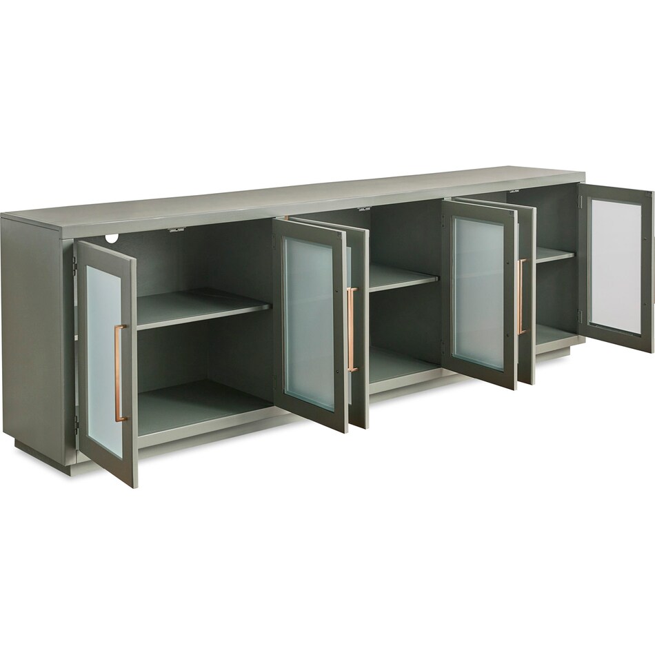 tahlia  sage green console   