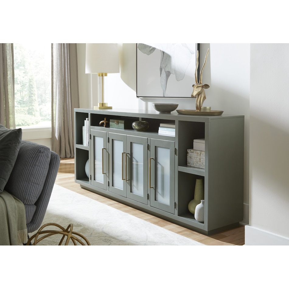 tahlia  sage green console   