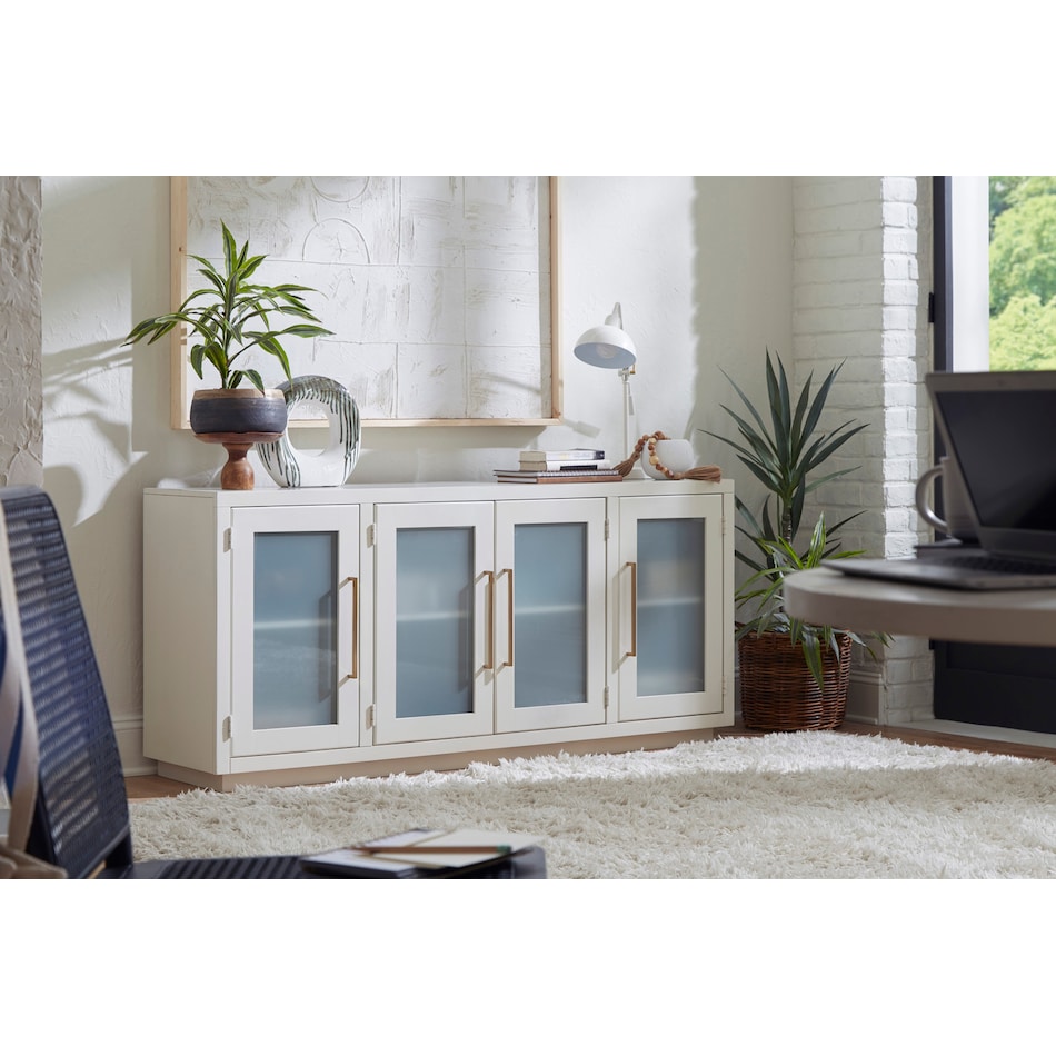 tahlia  white console   
