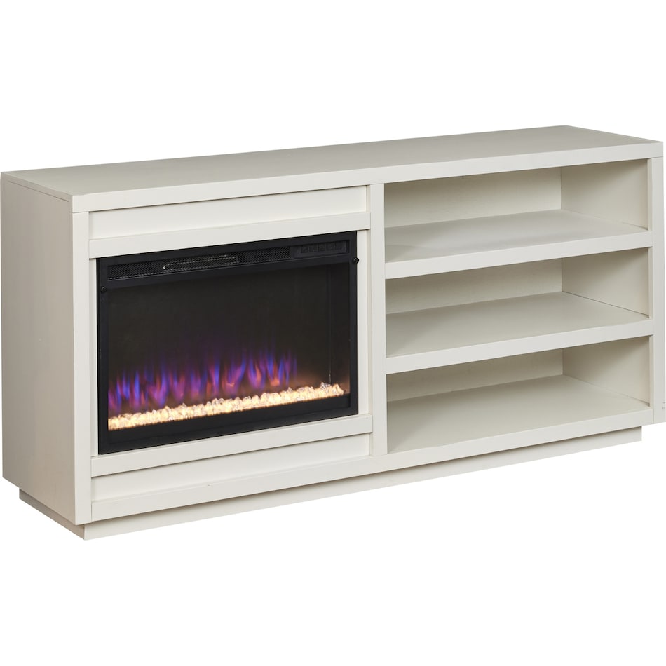 tahlia  white fireplace insert   