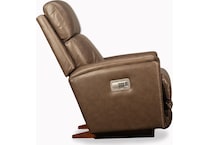 talladega power leather rocker recliner   