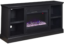 talon black fireplace insert   