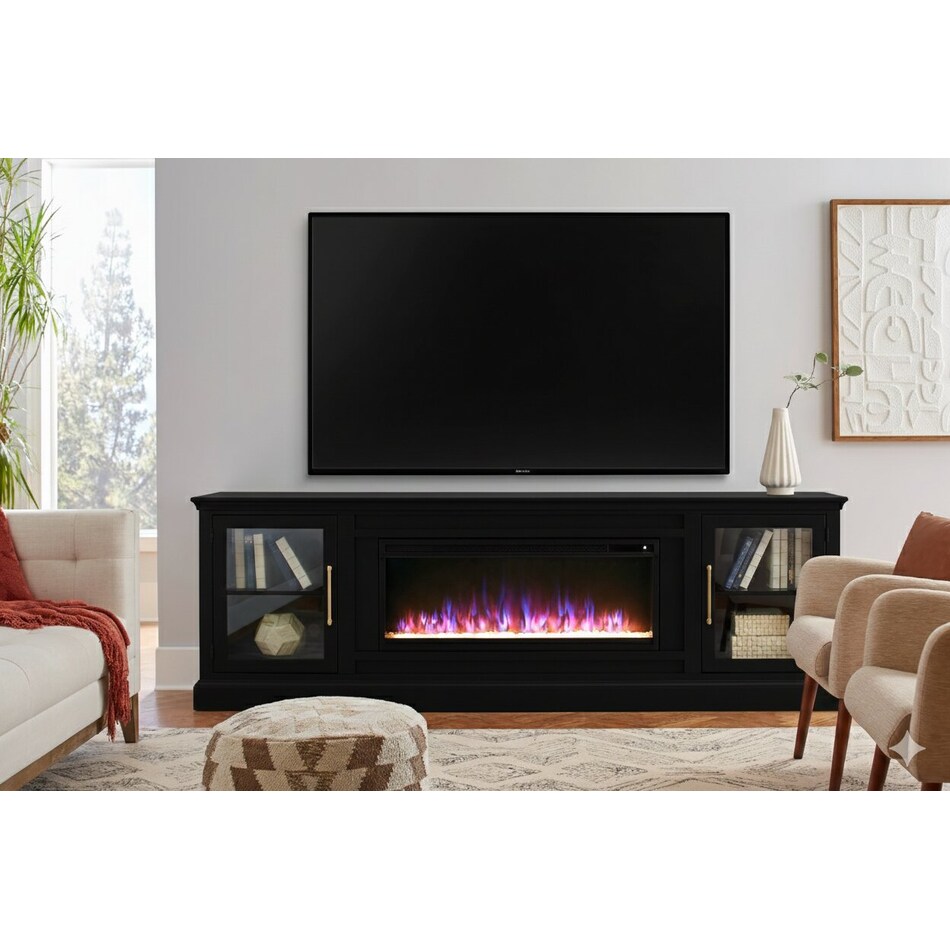 talon black fireplace insert   