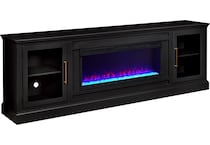 talon black fireplace insert   