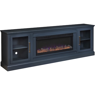 TALON 98" TV STAND WITH FIREPLACE