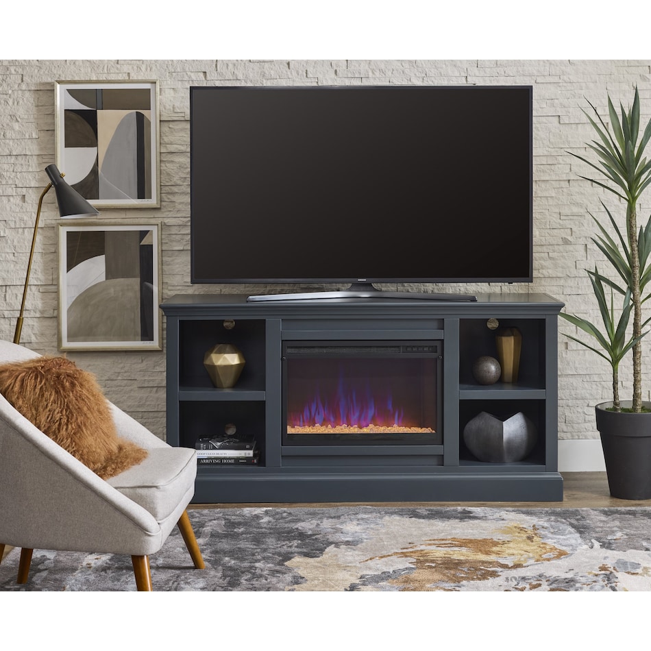 talon malta blue fireplace insert   