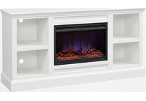 talon white fireplace insert   