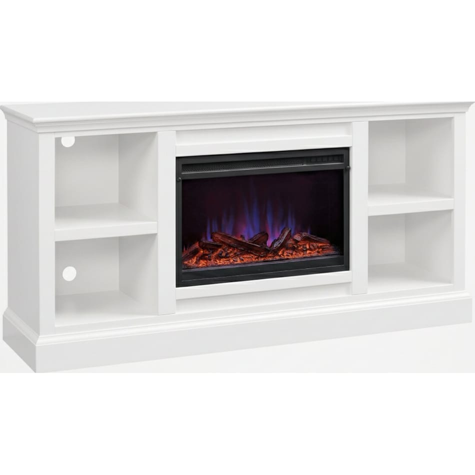 talon white fireplace insert   