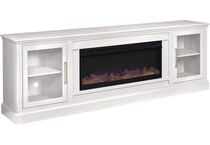 talon white fireplace insert   
