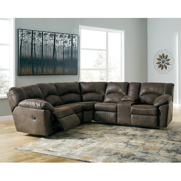 TAMBO 2-PIECE RECLINING SECTIONAL