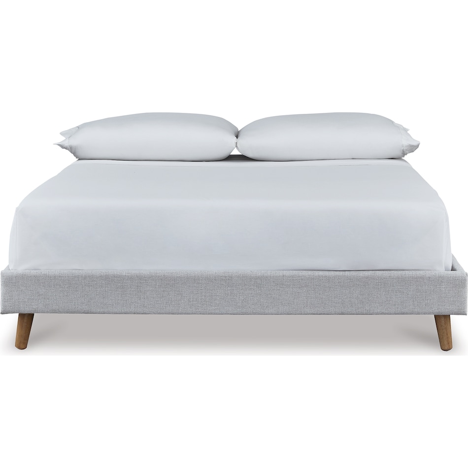 Tannally Full Platform Bed - Beige Tannally Full Platform Bed - Beige