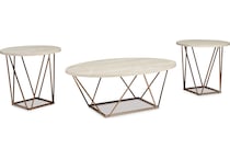 tarica two tone  pack tables   