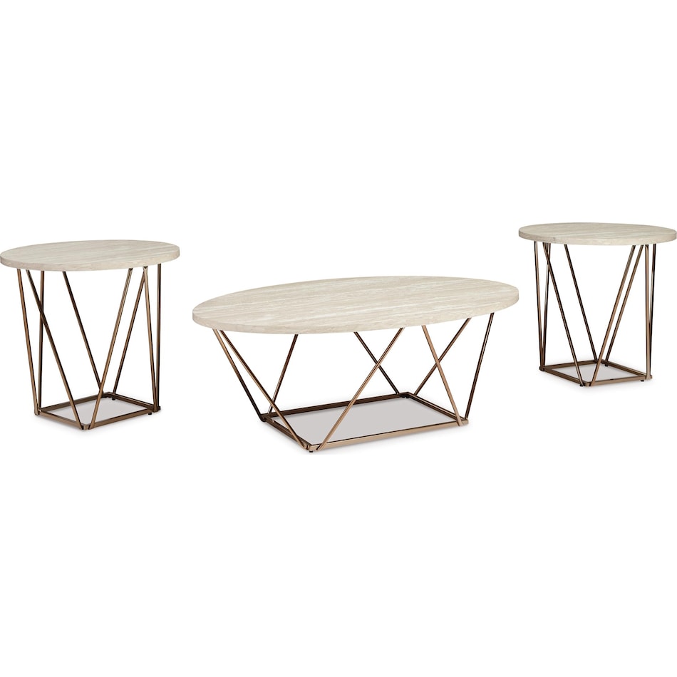 tarica two tone  pack tables   