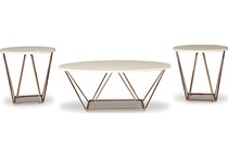 tarica two tone  pack tables   