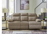 tarrant brown reclining sofa   