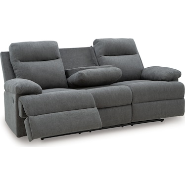 TARRANT RECLINING SOFA WITH DROP DOWN TABLE