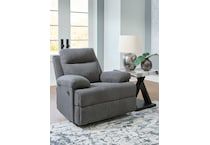 tarrant grey recliner   