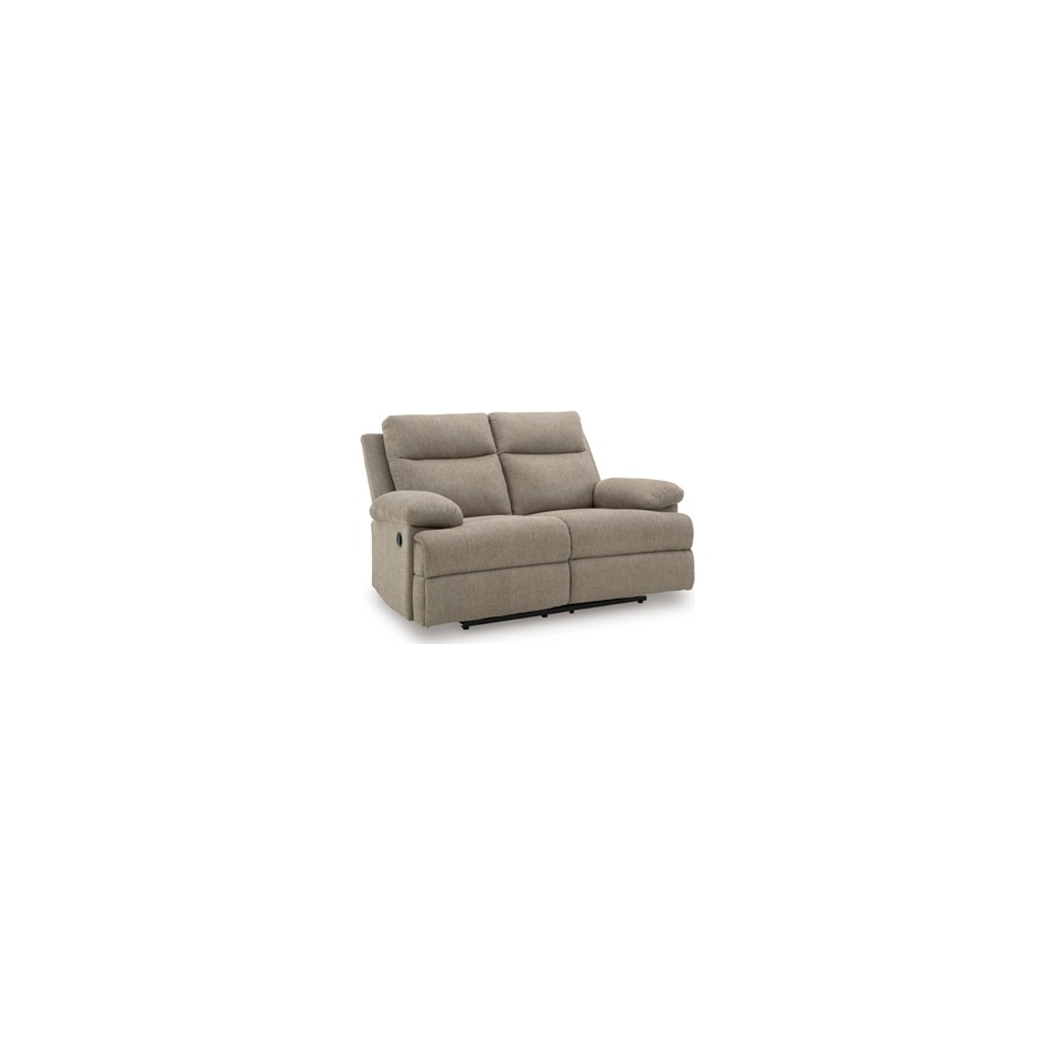 tarrant mocha reclining loveseat   