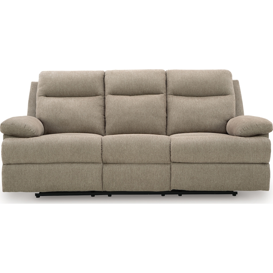 tarrant mocha reclining sofa   