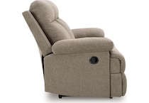 tarrant mocha reclining sofa   