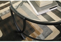 tarrin black cocktail table   