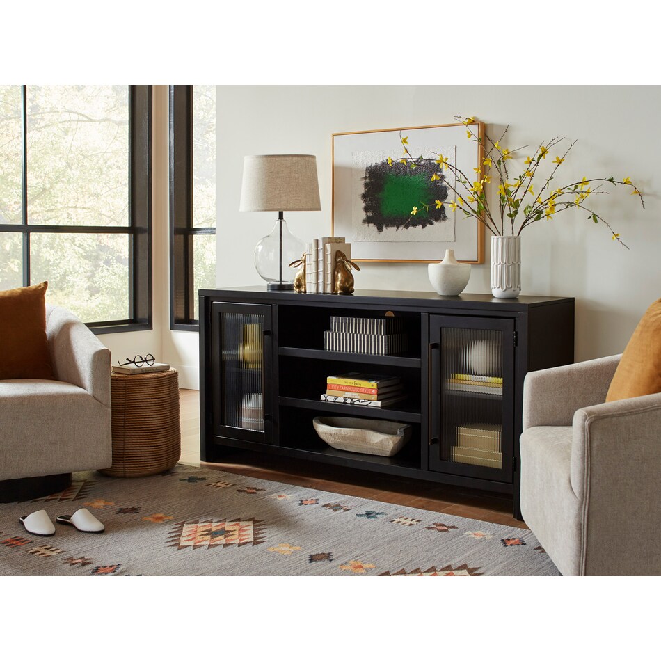 tawni black console   